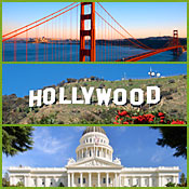 Photos of California landmarks Photos of California landmarks