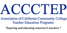 Association of California Community College Teacher Education Programs (ACCCTEP) logo